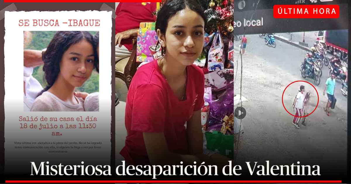 Urgente Extraña desaparición de niña en Ibagué video de cámara de